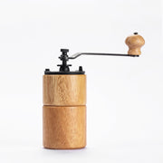 Portable wooden manual coffee grinder, view 2 - MRSLM