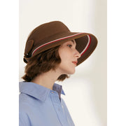 summer raffia visor cap, view 9 - MRSLM