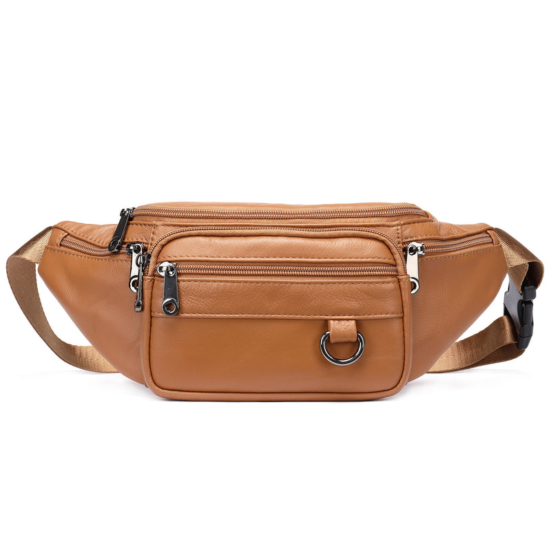 men's leather chest bag, view 5 - MRSLM