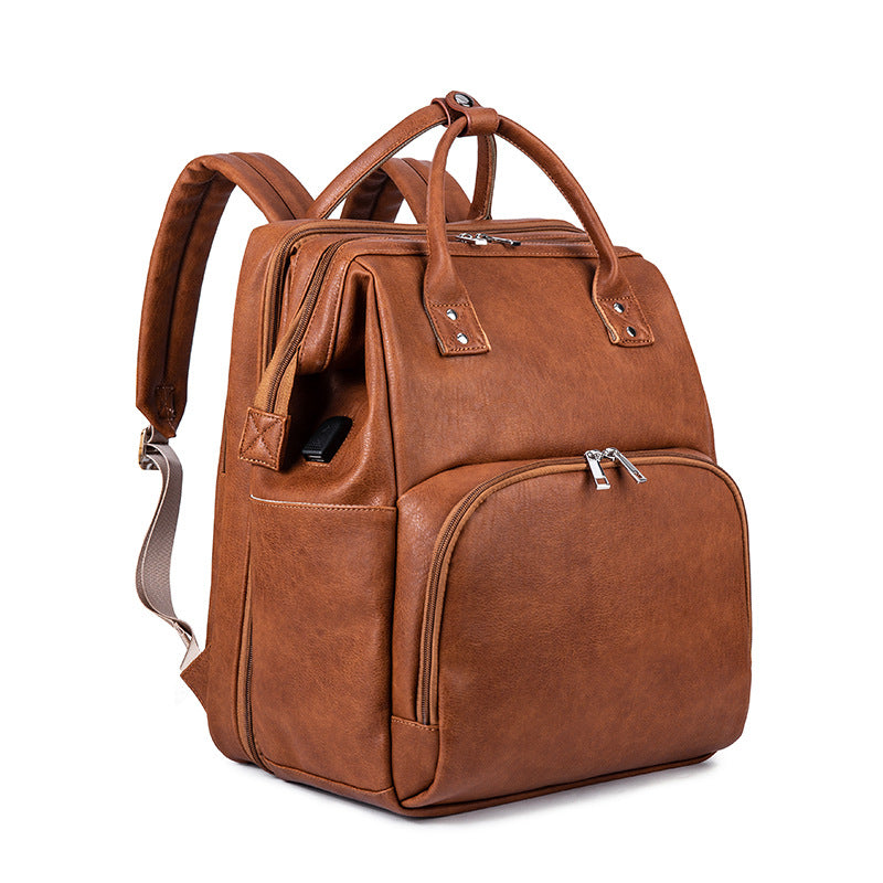 folding mommy backpack, view 7 - MRSLM
