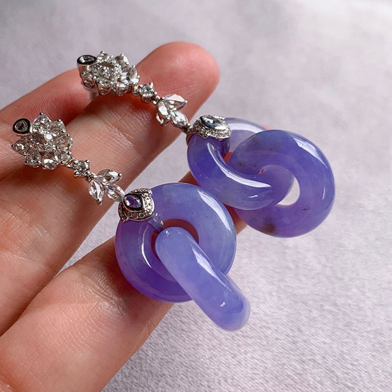 s925 sterling silver star zircon earrings - MRSLM