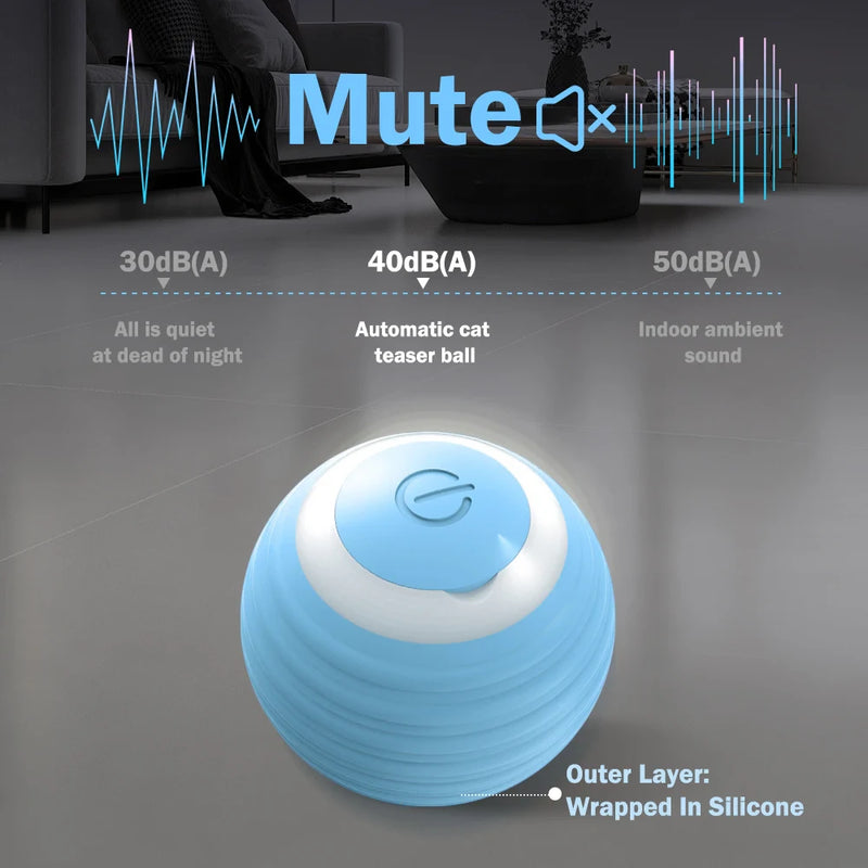 Interactive electric cat ball, view 9 - MRSLM