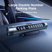 aluminium alloy double number parking plate, view 9 - MRSLM
