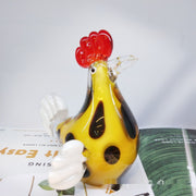 Handmade blown glass animal ornament, view 8 - MRSLM
