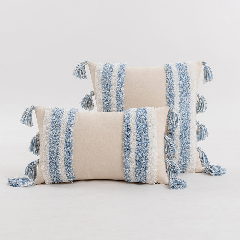 Boho tufted sofa cushion cover, view 5 - MRSLM