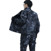 men's outdoor camouflage suit, view 6 - MRSLM