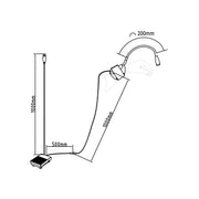 UV eyelash adhesive lamp, view 2 - MRSLM