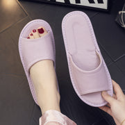 unisex cowhide home slippers, view 7 - MRSLM