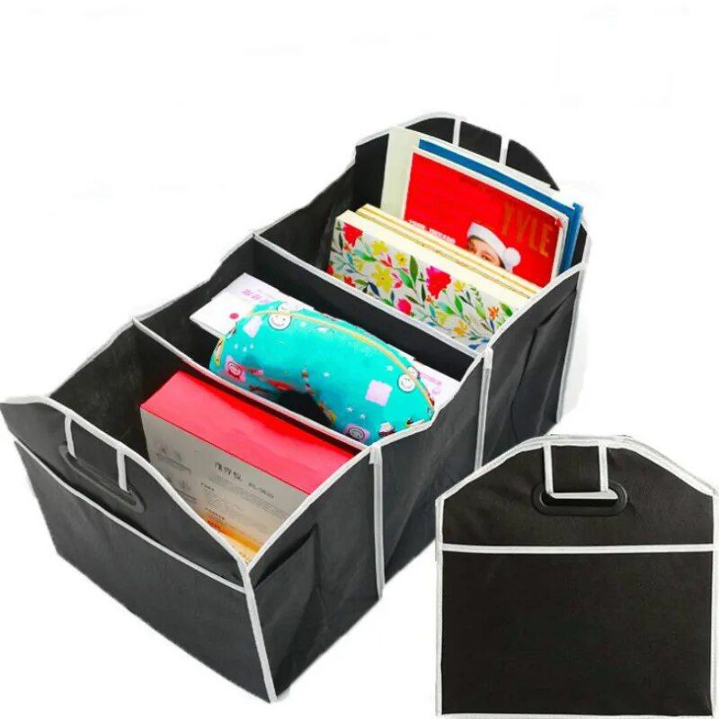Car trunk multi-pocket folding organizer, view 7 - MRSLM