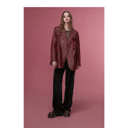 high waist corduroy pants, view 4 - MRSLM
