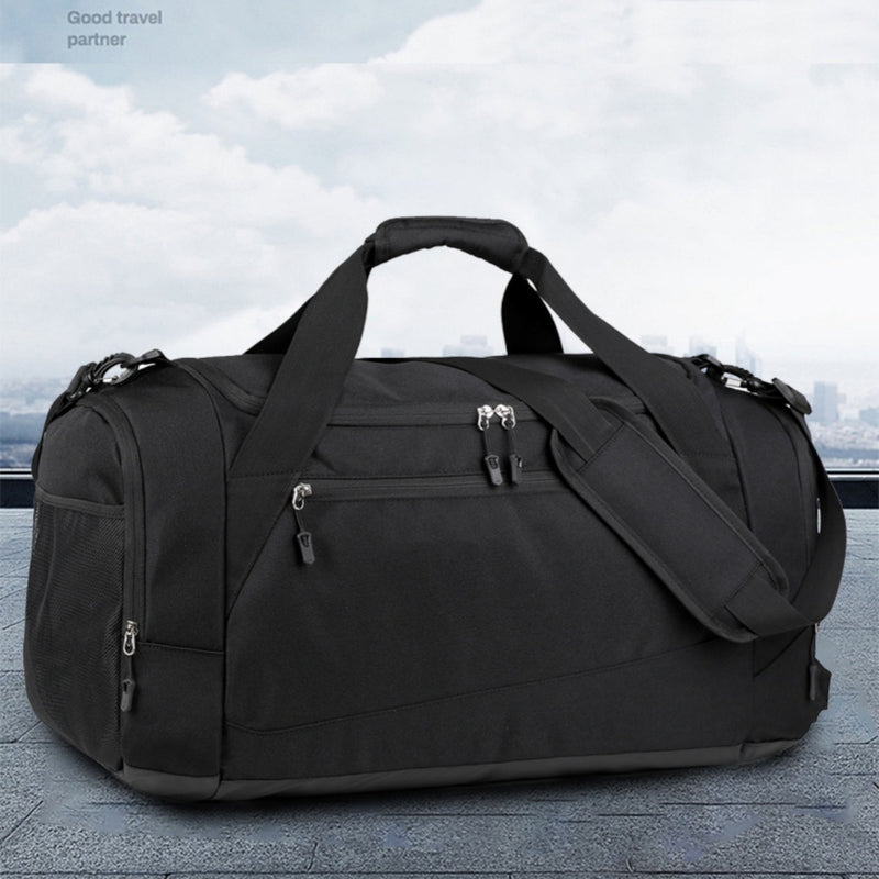 dry wet separation fitness bag, view 5 - MRSLM