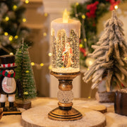 christmas candle light decoration, view 2 - MRSLM