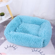 plush dog cushion bed, view 4 - MRSLM