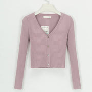 slim fit cardigan sweater for women, view 12 - MRSLM