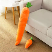 carrot plush chew toy for dogs, view 5 - MRSLM