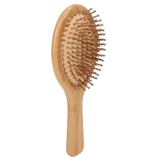 bamboo paddle cushion hair brush, view 2 - MRSLM