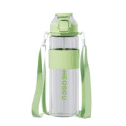 800ml insulated glass water bottle with tea filter, view 11 - MRSLM