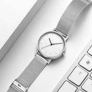simple unisex quartz wristwatch, view 3 - MRSLM