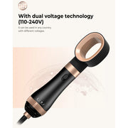 4-in-1 blow dryer brush, view 2 - MRSLM