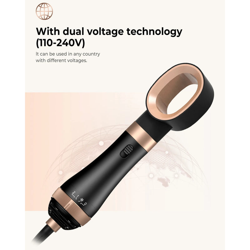 4-in-1 blow dryer brush, view 2 - MRSLM