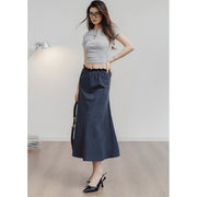 Velvet fishtail bustier dress, view 9 - MRSLM