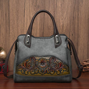 embossed retro crossbody bag for women, view 5 - MRSLM
