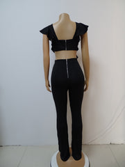 women's street style straight leg jumpsuit, view 5 - MRSLM