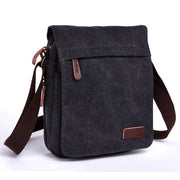 Men's canvas messenger bag, view 3 - MRSLM