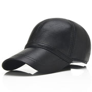 men's sheepskin baseball cap, view 2 - MRSLM
