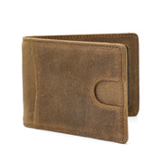 handmade leather wallet, view 6 - MRSLM
