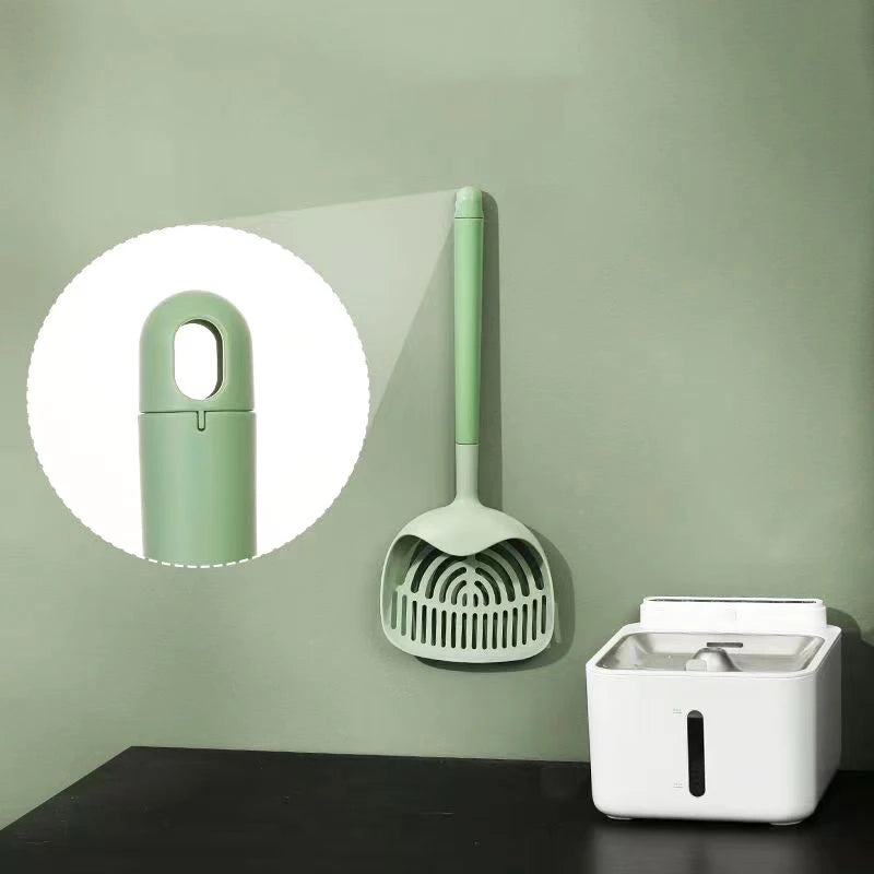 detachable cat litter scoop, view 3 - MRSLM