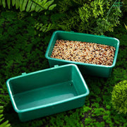 bird food water bowl and bath basin, view 3 - MRSLM