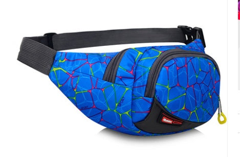 Waterproof Canvas Multi-pocket Phone Chest Bag