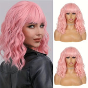 water ripple curly wig, view 2 - MRSLM