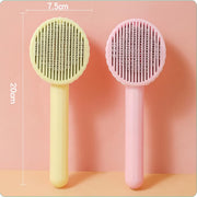 pet hair removal grooming brush, view 9 - MRSLM