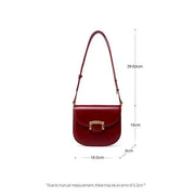 saddle shoulder bag, view 14 - MRSLM