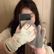 fleece-lined touch screen gloves, view 5 - MRSLM