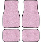 pink bling print car floor mats, view 6 - MRSLM