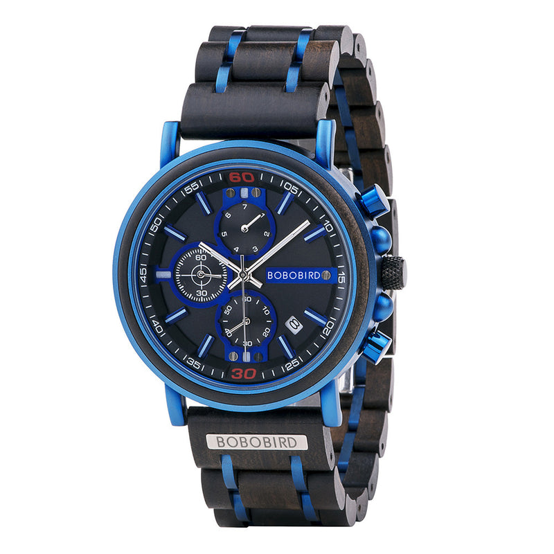 business wood case watch, view 18 - MRSLM