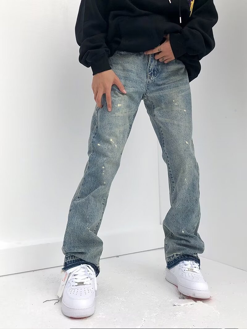 Loose Street Straight Long Pants