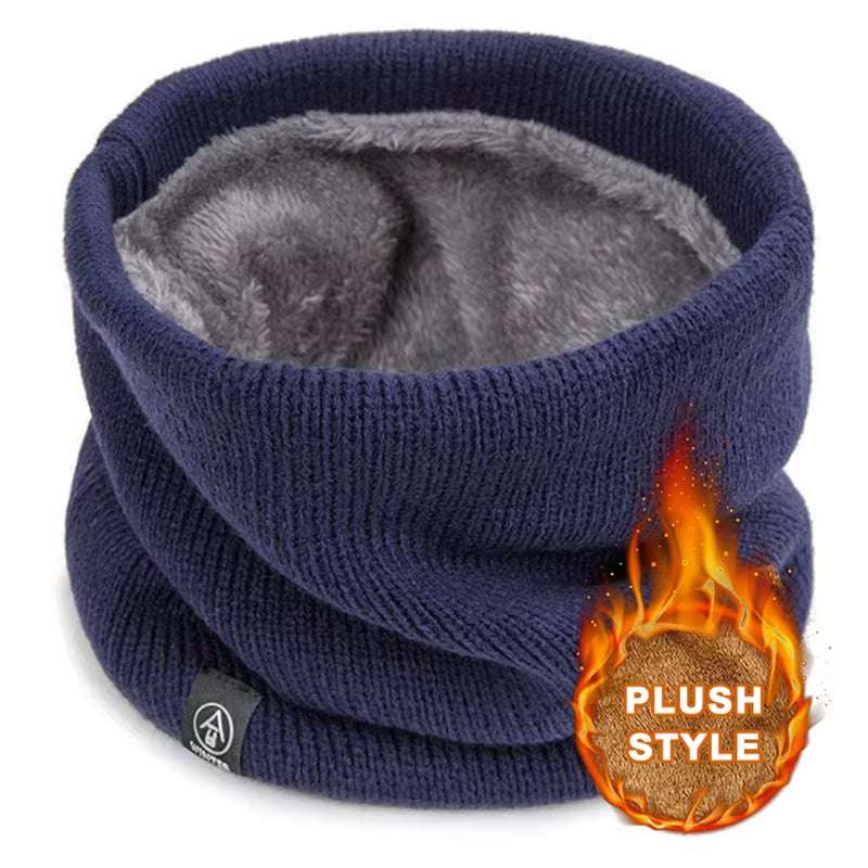 Double-layer knit neck warmer, view 9 - MRSLM