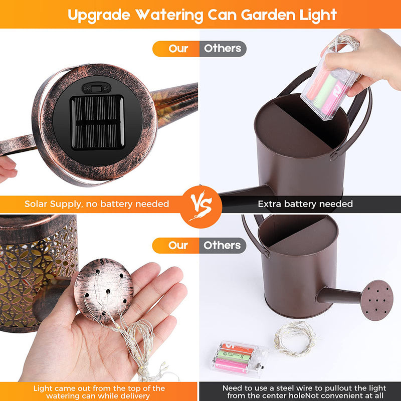 solar watering can light, view 8 - MRSLM