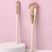 oblique makeup brush, view 2 - MRSLM