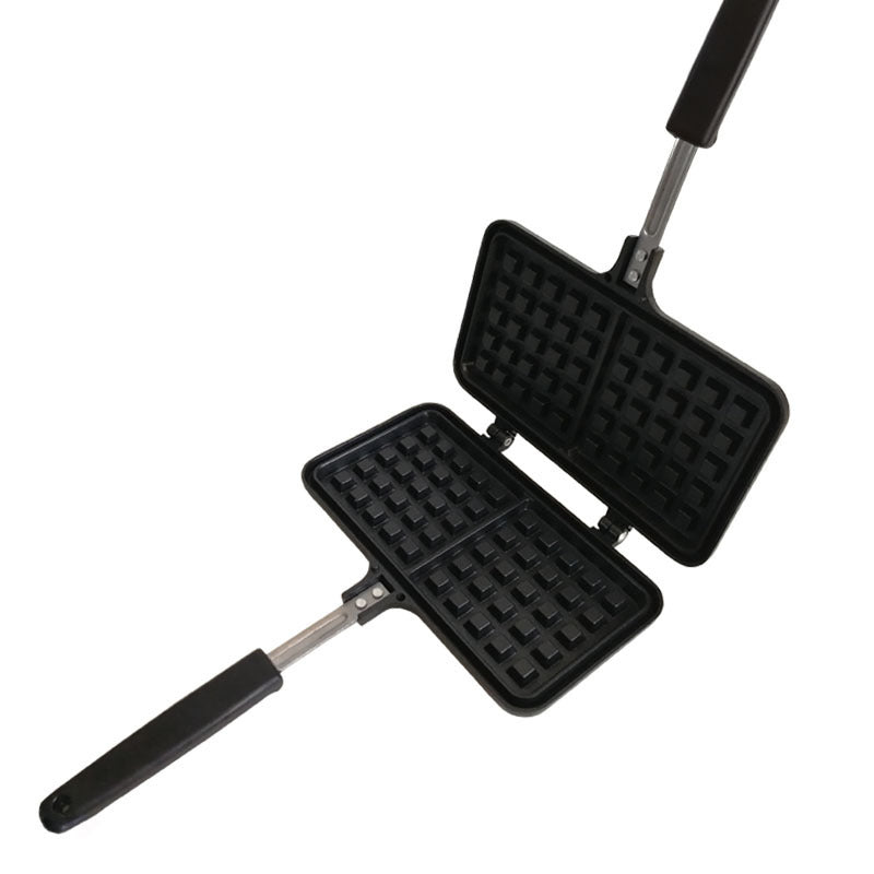 black non-stick waffle mold, view 5 - MRSLM