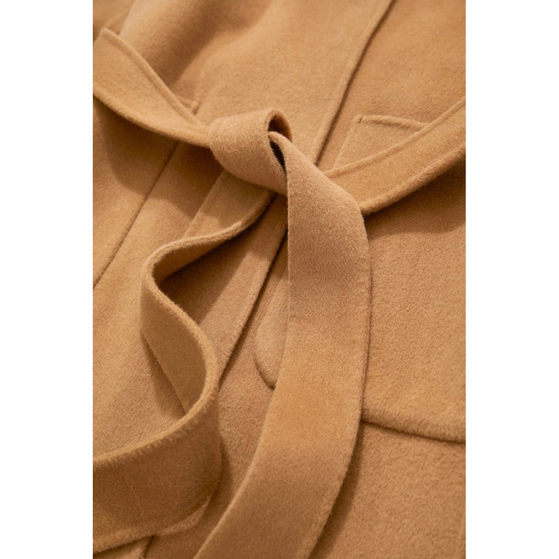 women's long wool coat, view 6 - MRSLM