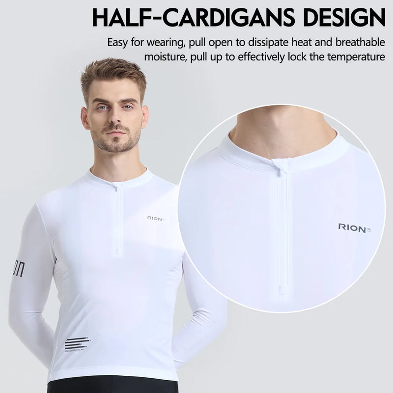 men's long sleeve cycling jersey, view 5 - MRSLM
