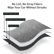 microfiber car wash towel, view 4 - MRSLM