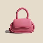 genuine leather macaron handbag - MRSLM
