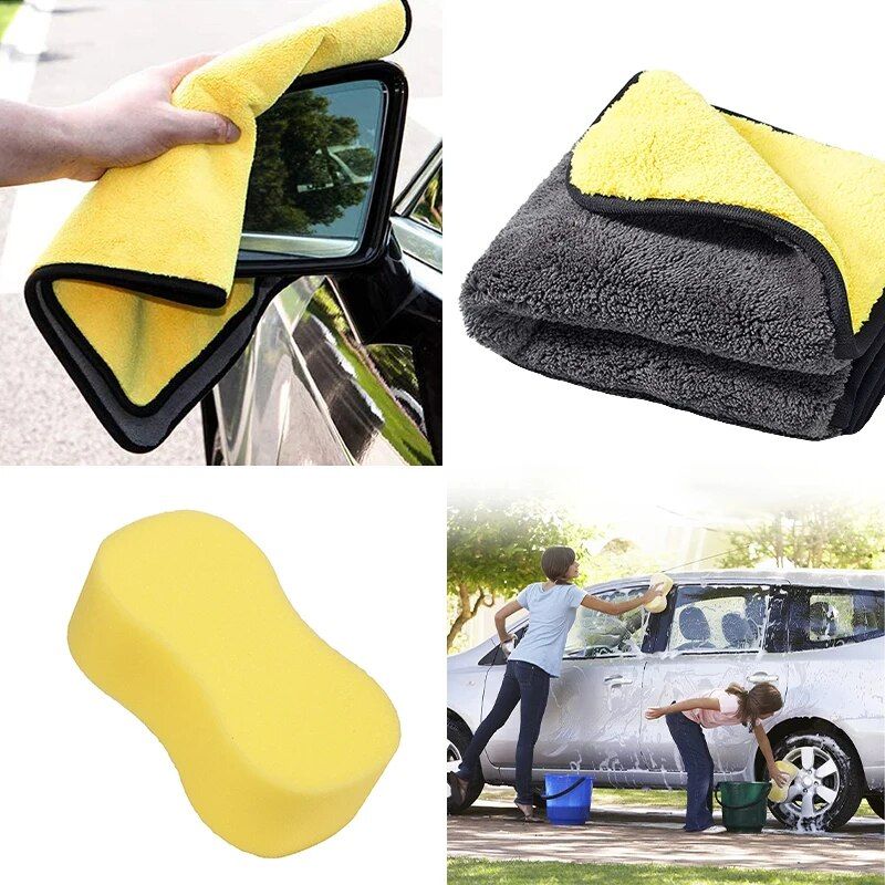 16-piece car cleaning kit, view 3 - MRSLM