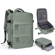 travel and work spacious backpack, view 4 - MRSLM